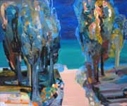 &ldquo;Дорога до моря&rdquo;, полотно, олія, 2005