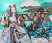 &ldquo;Курортні перетворення&rdquo;, полотно, олія, 2005